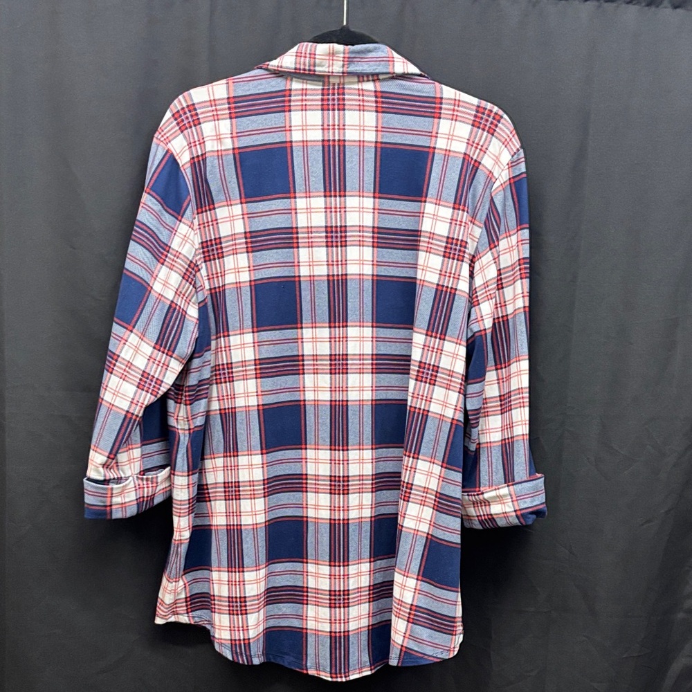 Plaid Button-Up Shirt - Picture 5 of 6